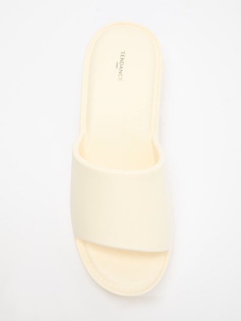 Женские сланцы TENDANCE, Артикул J-9G2205002, молочно-белый | 3436370. Ракурс 4 Женские сланцы TENDANCE, Артикул J-9G2205002, молочно-белый | 3436370. Ракурс 4