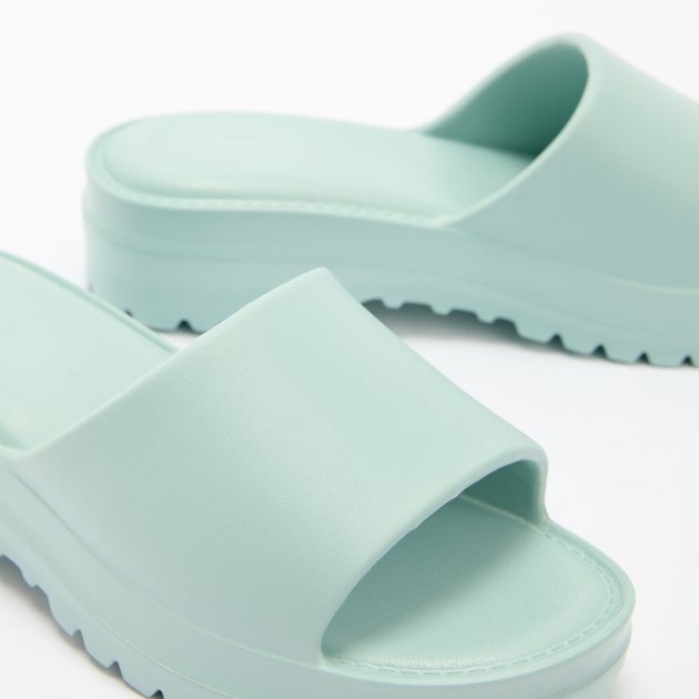 Женские сланцы TENDANCE, Артикул J-9G2205002, серо-зеленый | 3436371. Ракурс 5