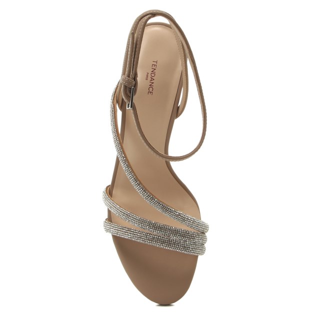 Женские босоножки TENDANCE, Артикул RL667-1, серо-бежевый | 3437295. Ракурс 2
