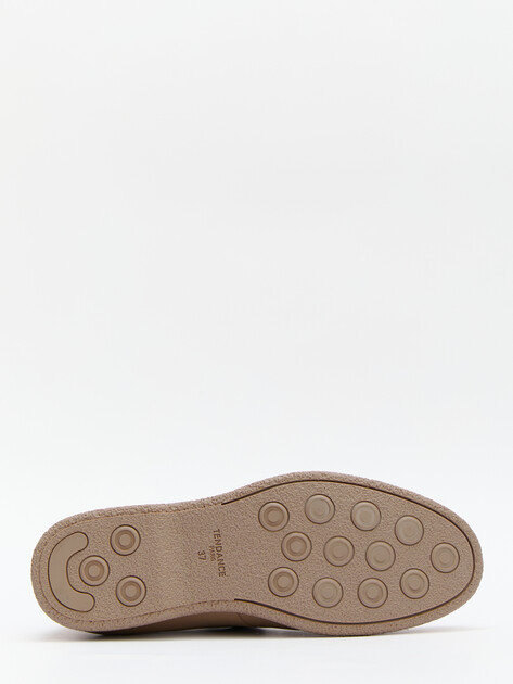 Женские высокие лоферы TENDANCE, Артикул YS-2266-42, светло-коричневый | 3440470. Ракурс 4