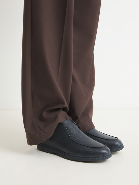 Женские высокие лоферы TENDANCE, Артикул YS-2266-42, темно-синий | 3440480. Ракурс 2 Женские высокие лоферы TENDANCE, Артикул YS-2266-42, темно-синий | 3440480. Ракурс 2