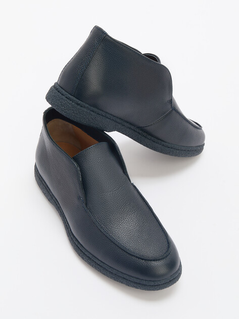 Женские высокие лоферы TENDANCE, Артикул YS-2266-42, темно-синий | 3440480. Ракурс 6 Женские высокие лоферы TENDANCE, Артикул YS-2266-42, темно-синий | 3440480. Ракурс 6