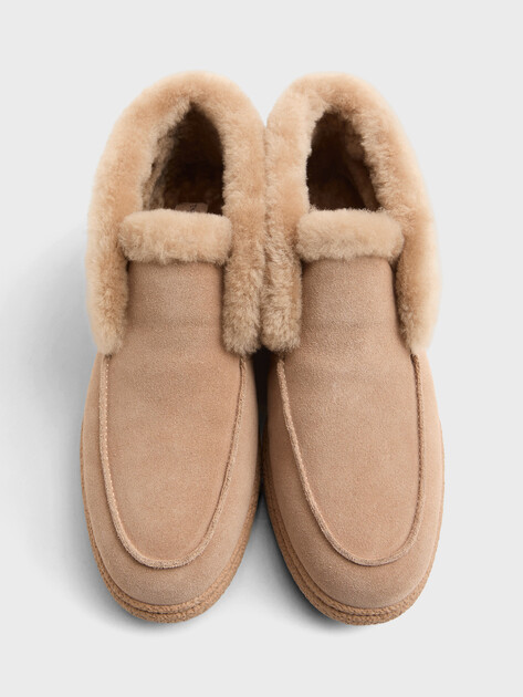 Женские высокие лоферы TENDANCE, Артикул YS-2266-46M, бежевый | 3440528. Ракурс 4