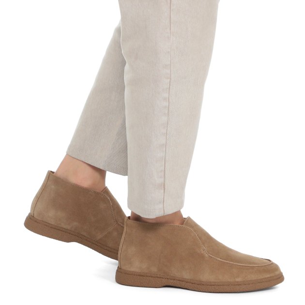 Женские высокие лоферы TENDANCE, Артикул YS-2266-42, темно-бежевый | 3440561. Ракурс 8