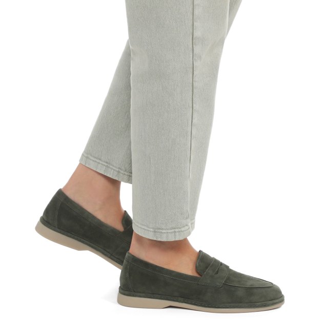 Женские лоферы TENDANCE, Артикул YS-22059A-1, темно-зеленый | 3442165. Ракурс 4