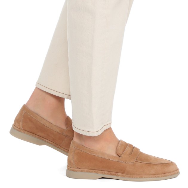 Женские лоферы TENDANCE, Артикул YS-22059A-1, коричнево-бежевый | 3442166. Ракурс 4