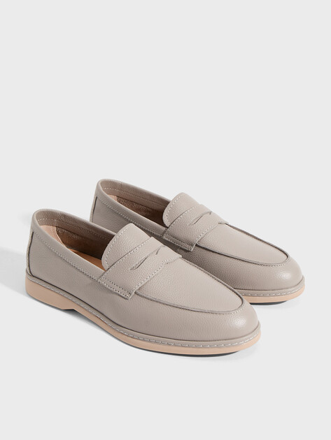 Женские лоферы TENDANCE, Артикул YS-22059A-1, серый | 3442183. Ракурс 3