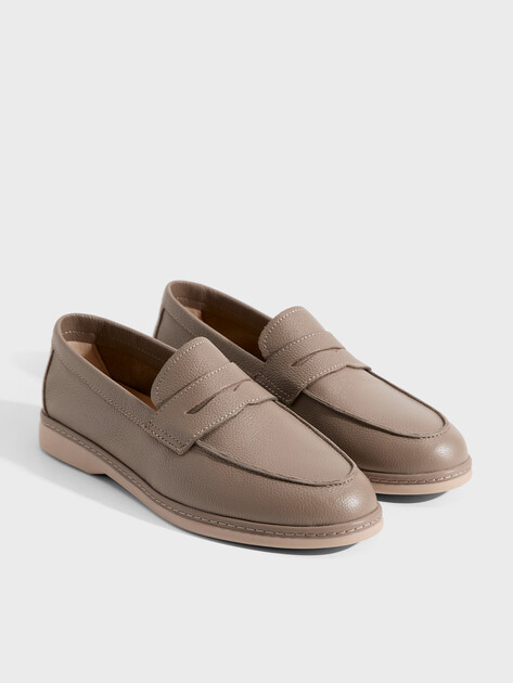 Женские лоферы TENDANCE, Артикул YS-22059A-1, серо-коричневый | 3442184. Ракурс 3