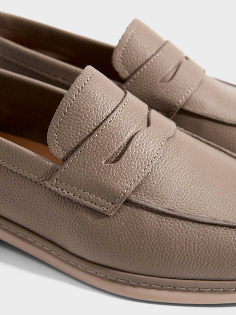 Женские лоферы TENDANCE, Артикул YS-22059A-1, серо-коричневый | 3442184. Ракурс 4