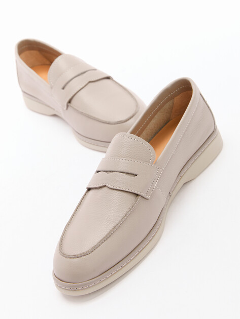 Женские лоферы TENDANCE, Артикул YS-22059A-1, серо-бежевый | 3442185. Ракурс 6 Женские лоферы TENDANCE, Артикул YS-22059A-1, серо-бежевый | 3442185. Ракурс 6
