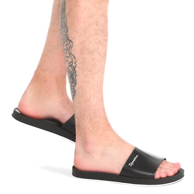Мужские сланцы IPANEMA SLIDE UNISEX, Артикул 82832, черный | 3443663. Ракурс 4