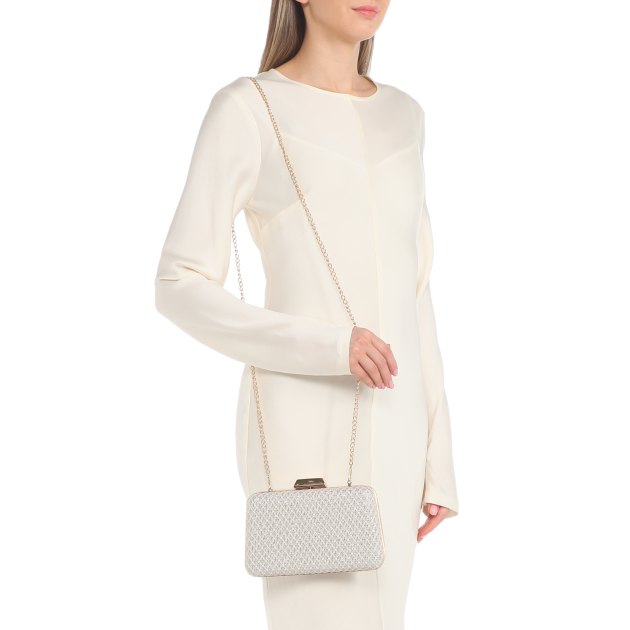 Клатч TENDANCE, Артикул F3346, светло-золотой | 3445253. Ракурс 7