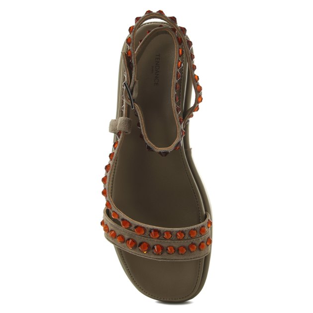 Женские сандалии TENDANCE, Артикул YS-9620L-1, серо-бежевый | 3445290. Ракурс 2