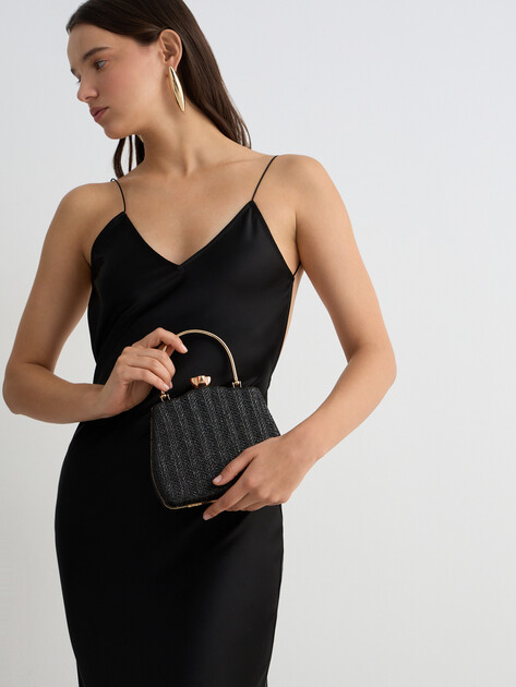 Клатч TENDANCE, Артикул F3319, черный | 3445757. Ракурс 6