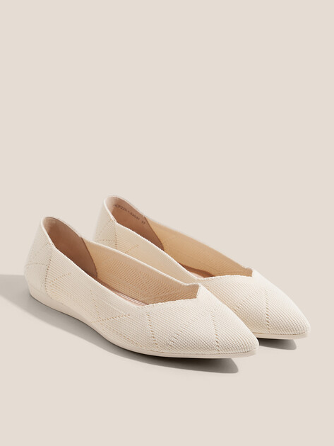 Женские балетки TENDANCE, Артикул HCF225-1, молочно-белый | 3447972. Ракурс 2