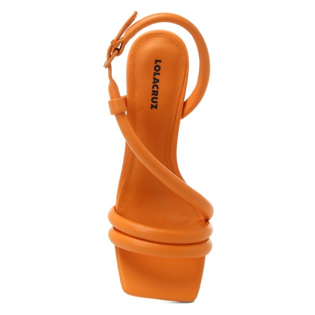 Босоножки LOLA CRUZ FIRENZE, Артикул 188Z14BK, апельсиновый | 3451089. Ракурс 2