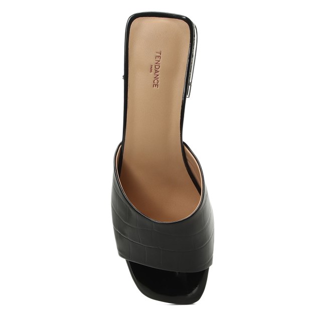 Женские мюли TENDANCE, Артикул TWR91-Z510, черный | 3452902. Ракурс 2