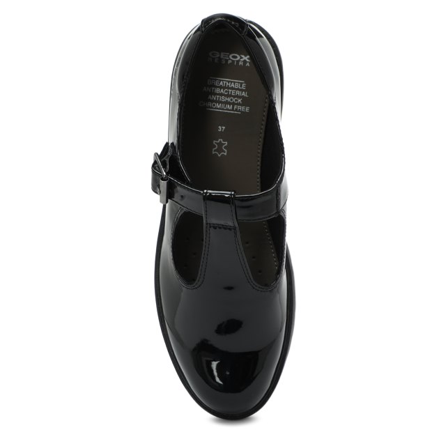 Детские туфли мэри-джейн GEOX J CASEY GIRL, Артикул J8420E, черный | 3454619. Ракурс 2