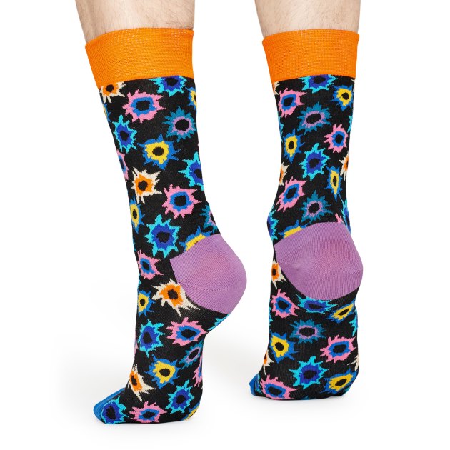 Носки HAPPY SOCKS, Артикул BANG SOCK BAG01, черный | 3461029. Ракурс 3