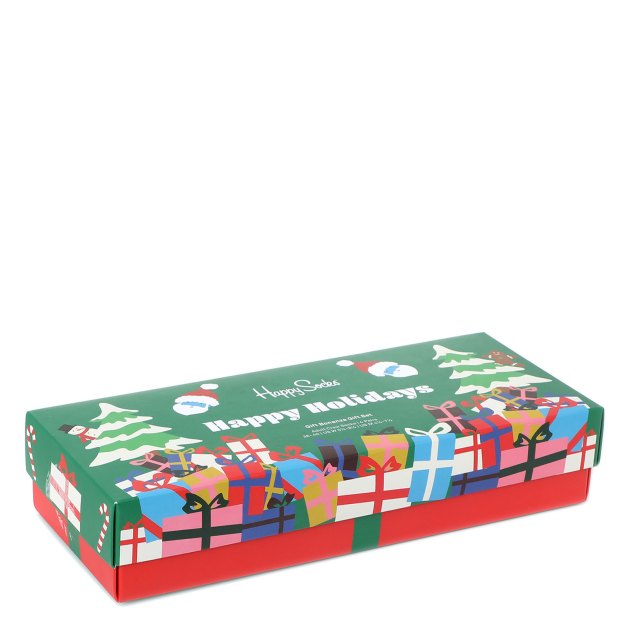 Женские носки 4 шт. HAPPY SOCKS, Артикул 4-PACK GIFT BONANZA SOCKS GIFT SET XGBS09, мультицвет | 3461474. Ракурс 2