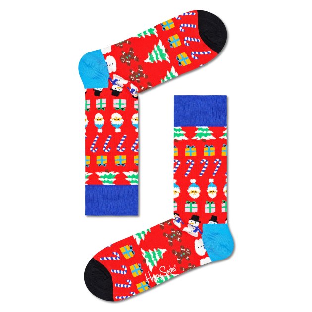 Женские носки 4 шт. HAPPY SOCKS, Артикул 4-PACK GIFT BONANZA SOCKS GIFT SET XGBS09, мультицвет | 3461474. Ракурс 5