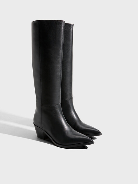 Женские высокие казаки TENDANCE, Артикул CLF521K-01, черный | 3462469. Ракурс 3