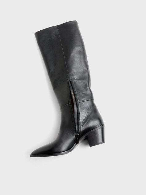Женские высокие казаки TENDANCE, Артикул CLF521K-01, черный | 3462469. Ракурс 5