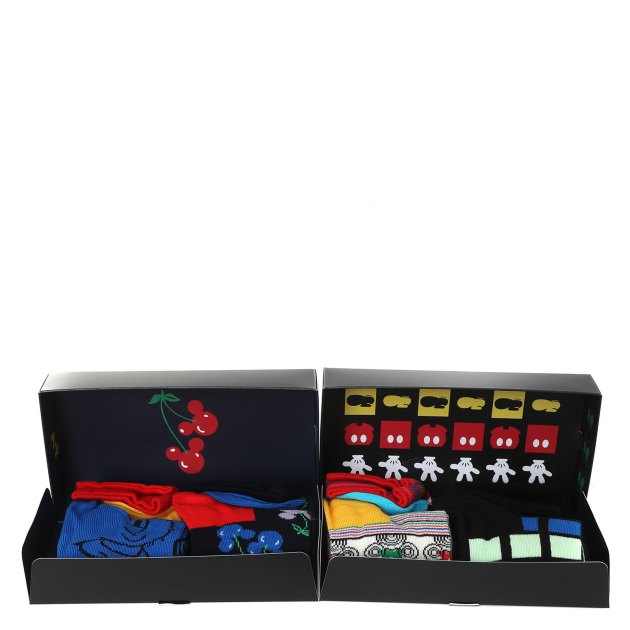 Женские носки 4 шт. HAPPY SOCKS, Артикул 4-PACK DISNEY GIFT SET XDNY09, мультицвет | 3463762. Ракурс 3