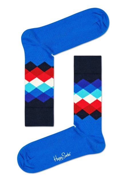 Женские носки 4 шт. HAPPY SOCKS, Артикул 4-PACK NAVY SOCKS GIFT SET XNAV09, мультицвет | 3463934. Ракурс 4