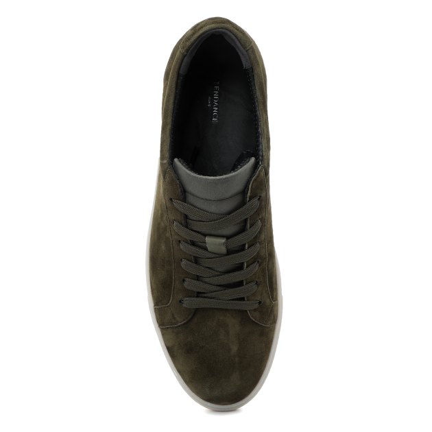 Мужские кеды TENDANCE, Артикул TTFY2315A-01, темно-зеленый | 3476214. Ракурс 2