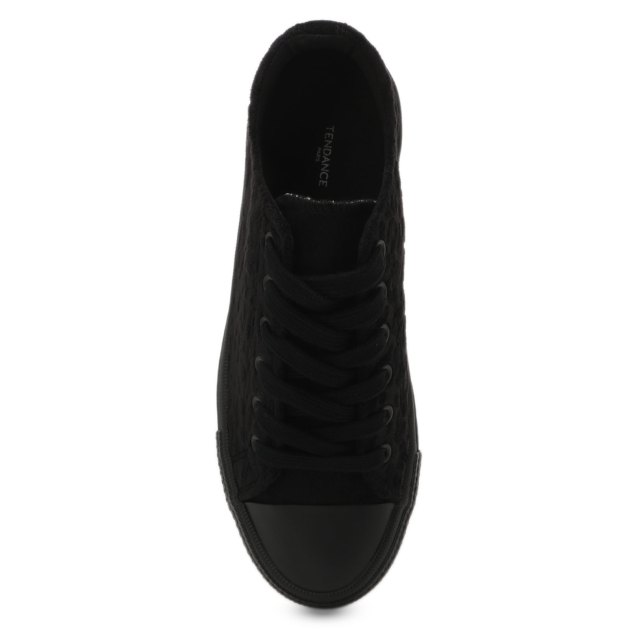 Женские кеды TENDANCE, Артикул AQ-315-03, черный | 3480264. Ракурс 2