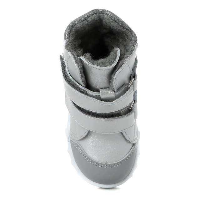 Детские ботинки КОТОФЕЙ, Артикул 152360-42, серебряный | 3480494. Ракурс 2