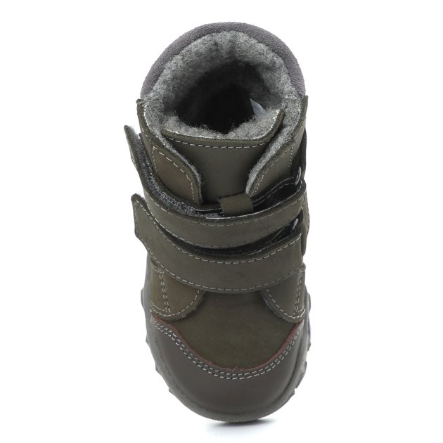Детские ботинки КОТОФЕЙ, Артикул 152360-43, темно-зеленый | 3480499. Ракурс 2