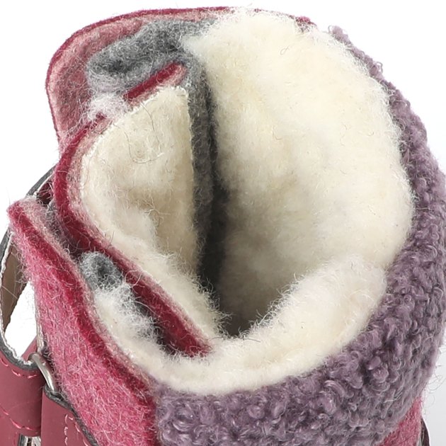 Детские валенки КОТОФЕЙ, Артикул 157011-42, бордовый | 3480505. Ракурс 2