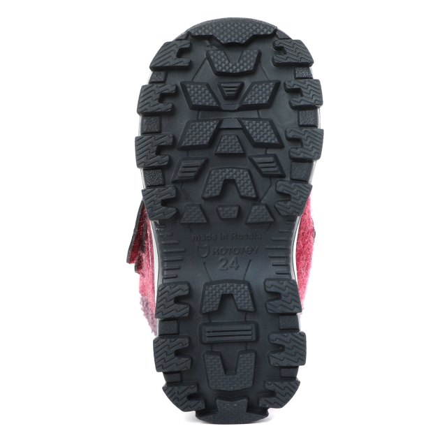 Детские валенки КОТОФЕЙ, Артикул 157011-42, бордовый | 3480505. Ракурс 3