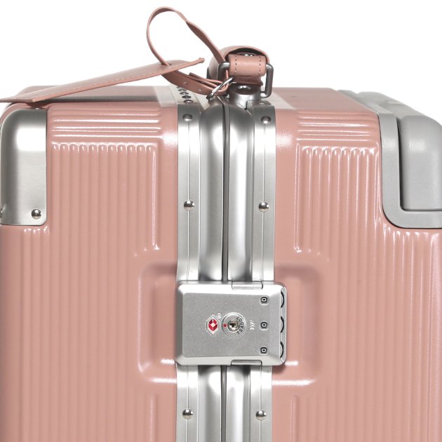 Чемодан TENDANCE, Артикул ZJ51N-24A, бежево-розовый | 3484369. Ракурс 4