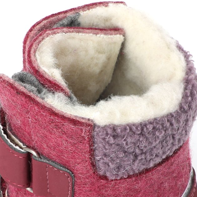 Детские валенки КОТОФЕЙ, Артикул 357009-42, бордовый | 3484403. Ракурс 2