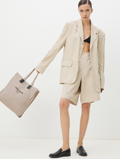 Женский шоппер TENDANCE, Артикул MRH22-125, серый | 3484590. Ракурс 2 Женский шоппер TENDANCE, Артикул MRH22-125, серый | 3484590. Ракурс 2