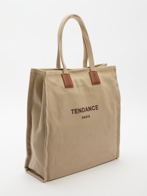 Женский шоппер TENDANCE, Артикул MRH22-125, серо-бежевый | 3484592. Ракурс 3