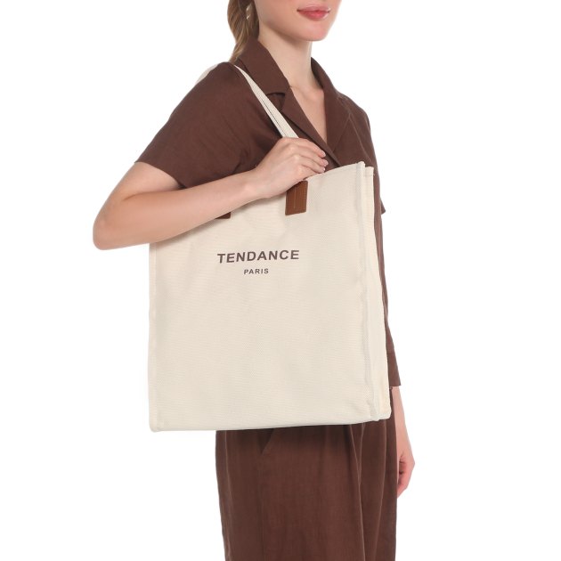 Женский шоппер TENDANCE, Артикул MRH22-125, белый | 3484595. Ракурс 7