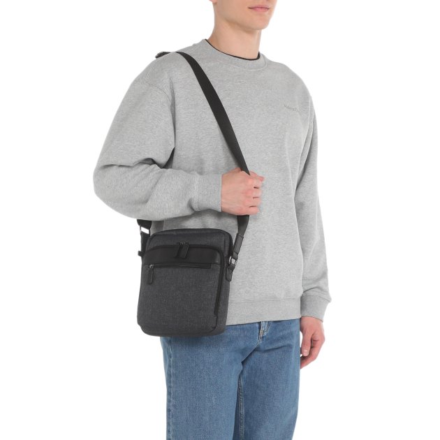 Мужская сумка  GERARD HENON, Артикул R22107, темно-серый | 3485869. Ракурс 6