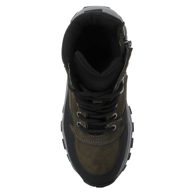 Детские ботинки КОТОФЕЙ, Артикул 652202-42, темно-зеленый | 3486048. Ракурс 2