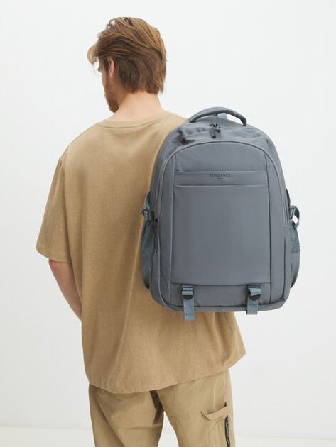 Мужской рюкзак TENDANCE, Артикул G018, темно-серый | 3494020. Ракурс 2