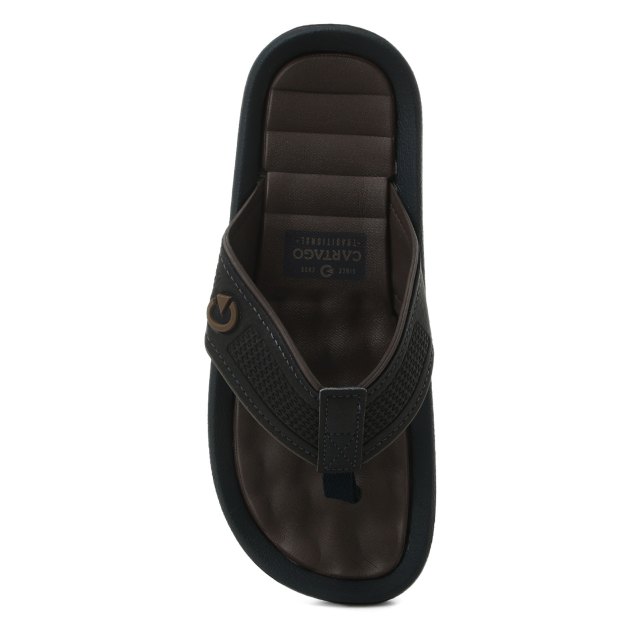 Мужские вьетнамки CARTAGO FIJI IV THONG AD, Артикул 11020, темно-коричневый | 3494491. Ракурс 2