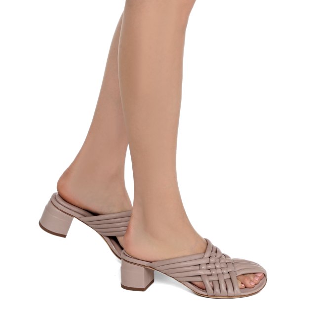 Мюли OFFICINE CREATIVE, Артикул LINCOLN/001, светло-серый | 3496944. Ракурс 4