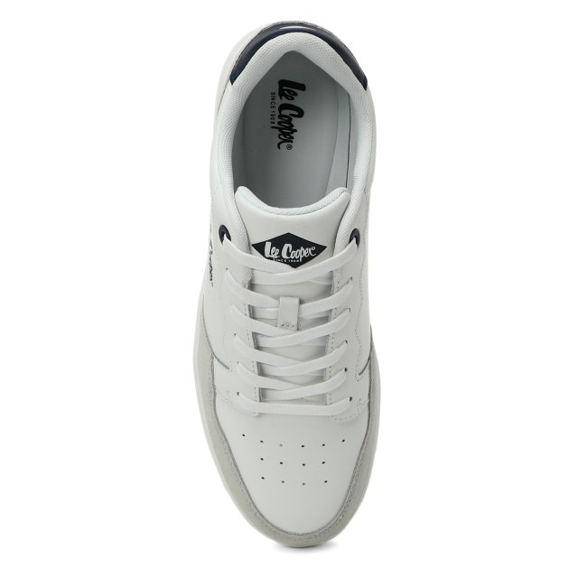 Мужские кеды LEE COOPER, Артикул 22W-LEE001, белый | 3505285. Ракурс 2
