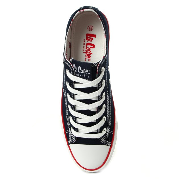 Мужские кеды LEE COOPER, Артикул LCW-22-31-0876M, темно-синий | 3505293. Ракурс 2