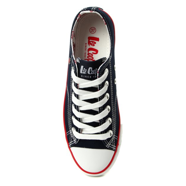 Женские кеды LEE COOPER, Артикул LCW-22-31-0877LA, темно-синий | 3505294. Ракурс 2