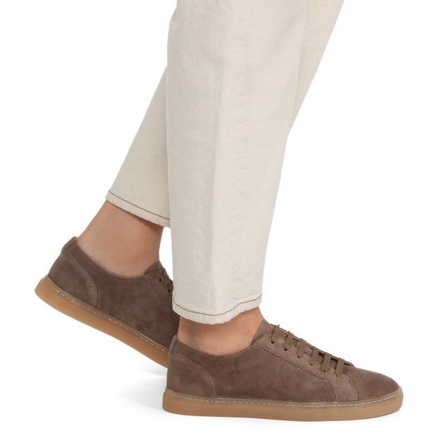 Женские кеды TENDANCE, Артикул SX1070-2HD02, серо-бежевый | 3505978. Ракурс 8