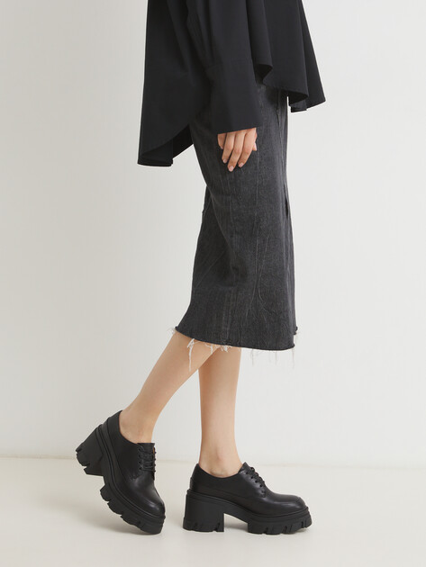 Женские дерби TENDANCE, Артикул SX808S-04, черный | 3506061. Ракурс 2